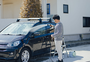 洗車での利用シーン