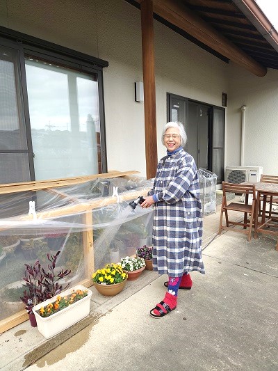 お客さまのお庭から(熊本市Tさま/スタンド式)