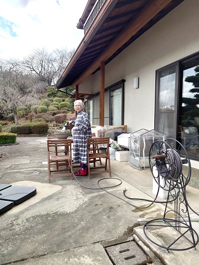 お客さまのお庭から(熊本市Tさま/スタンド式)