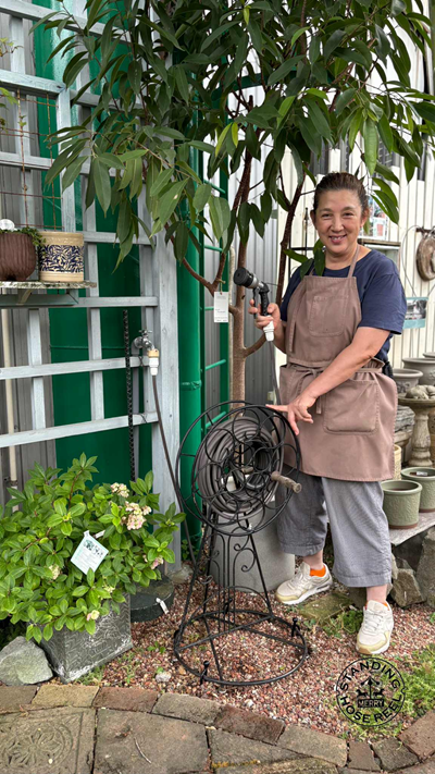 ホースリール〈メリー〉のあるお店（鹿児島県シャン・ド・フルールさま／スタンド式）