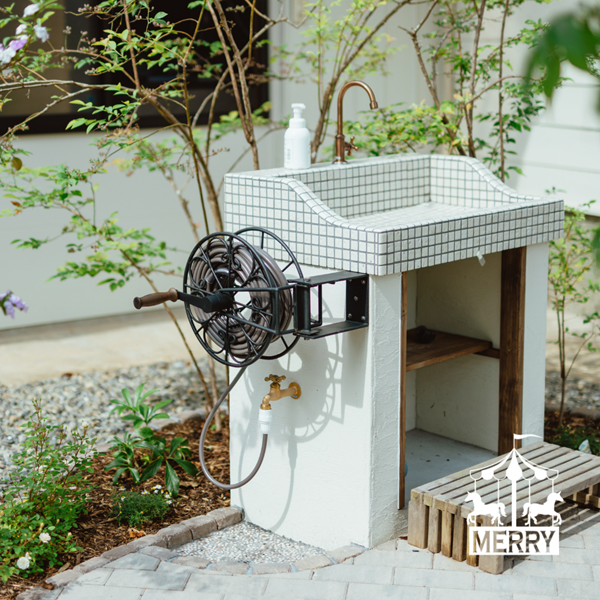壁付け式メリー（ホース20ｍセット）　